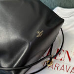 Valentino Vlogo Pouf Nappa Leather Pouch
